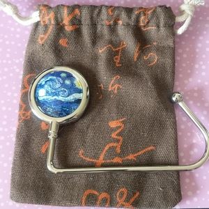 Starry Night by Vincent van Gogh Purse Bag Hanger